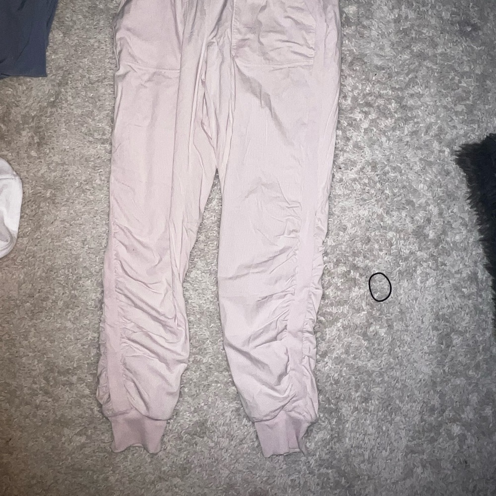 Lulu ruched joggers